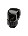 Alphacool Eiszapfen 90° L-angle adapter short 1/4'', black - 17248 - nr 3