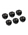 Alphacool Eiszapfen pipe connection 1/4'' on 13mm, black, 6-pack (17377) - nr 3