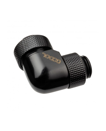 Alphacool Eiszapfen 90° pipe connection 1/4'' on 13mm, black - 17393 nr 2