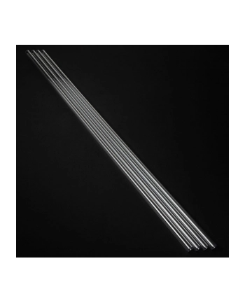 Alphacool ice pipe HardTube PETG pipe, 80cm 13/10mm, clear, 4-pack (18512) nr 2
