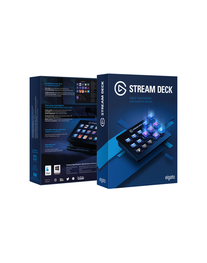 elgato Stream Deck, Keypad główny