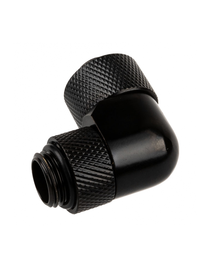 Alphacool Eiszapfen screw connection 90°, black - 17230 główny