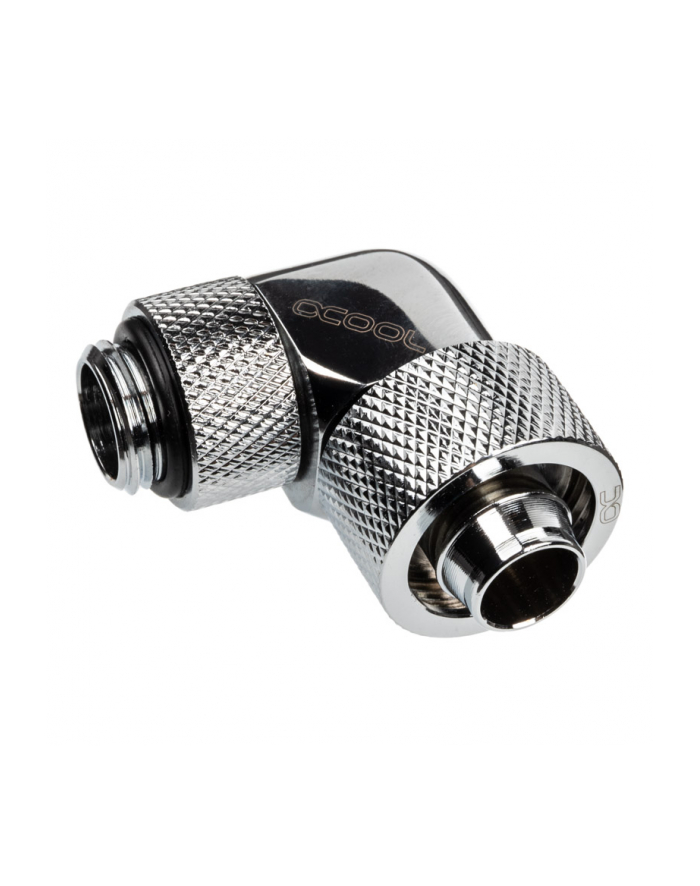Alphacool Eiszapfen 90° hose fitting 1/4'' on 16/10mm, chrome-plated - 17237 główny