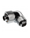 Alphacool Eiszapfen 90° hose fitting 1/4'' on 16/10mm, chrome-plated - 17237 - nr 4