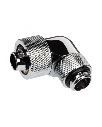 Alphacool Eiszapfen 90° hose fitting 1/4'' on 16/10mm, chrome-plated - 17237