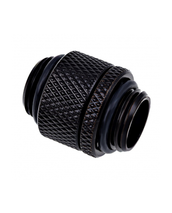 Alphacool Eiszapfen double nipple 1/4'', black - 17244