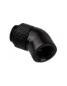 Alphacool Eiszapfen 45° angle adapter 1/4'', black - 17246 - nr 3
