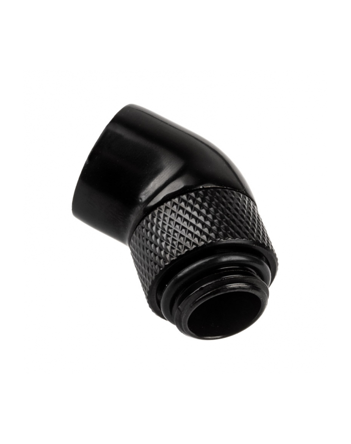 Alphacool Eiszapfen 45° angle adapter 1/4'', black - 17246 główny
