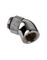 Alphacool Eiszapfen 45° angle adapter 1/4'', chrome-plated - 17247 - nr 3