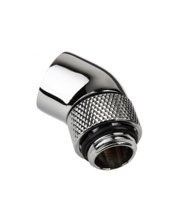 Alphacool Eiszapfen 45° angle adapter 1/4'', chrome-plated - 17247