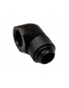 Alphacool Eiszapfen 90° L-angle adapter short 1/4'', black - 17248 - nr 15
