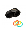 Alphacool Eiszapfen 90° L-angle adapter short 1/4'', black - 17248 - nr 16