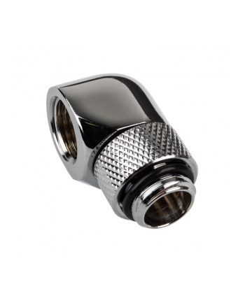 Alphacool Eiszapfen 90° L-angle adapter short 1/4'', chrome-plated - 17249 nr 2