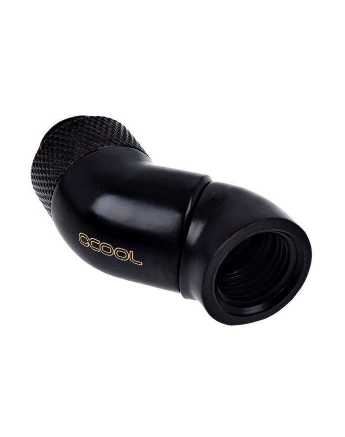 Alphacool Eiszapfen 90° angle adapter 1/4'', black - 17250 główny