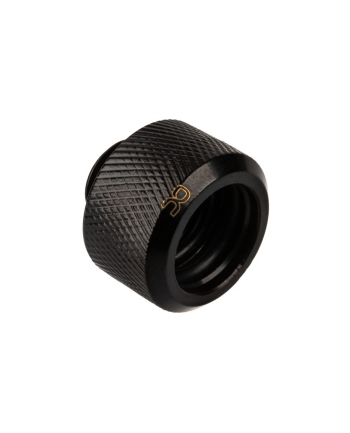Alphacool Eiszapfen pipe connection 1/4'' on 16mm, black - 17264