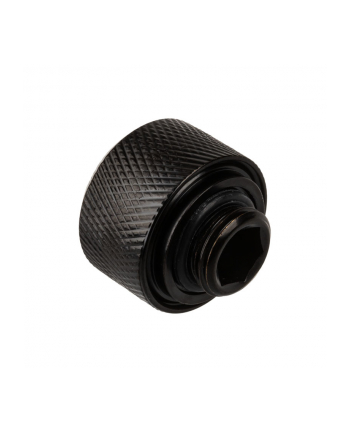 Alphacool Eiszapfen pipe connection 1/4'' on 16mm, black - 17264