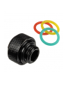 Alphacool Eiszapfen pipe connection 1/4'' on 13mm, black, 6-pack (17377) - nr 6