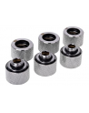 Alphacool HT pipe connection 1/4'' on 16mm chrome, 6-pack - 17384 - nr 3