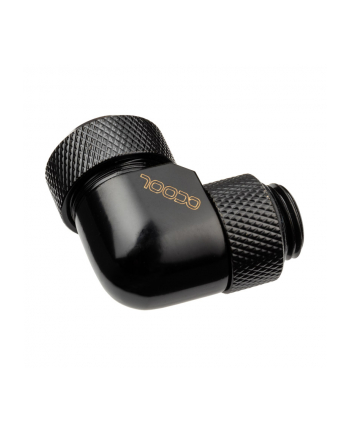 Alphacool Eiszapfen 90° pipe connection 1/4'' on 13mm, black - 17393
