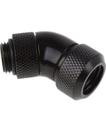 Alphacool Eiszapfen 45° pipe connection 1/4'' on 13mm, black - 17407