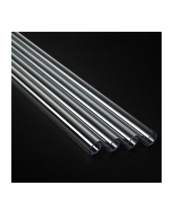 Alphacool ice pipe HardTube PETG pipe, 80cm 13/10mm, clear, 4-pack (18512)