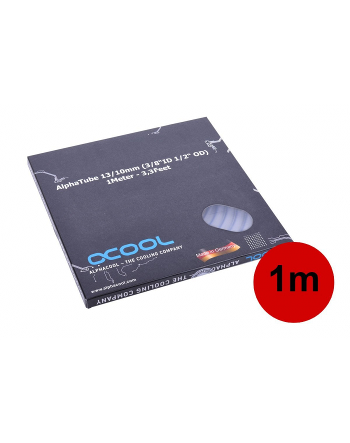 Alphacool AlphaTube HF, 13/10mm, 1m, clear - 18528 główny