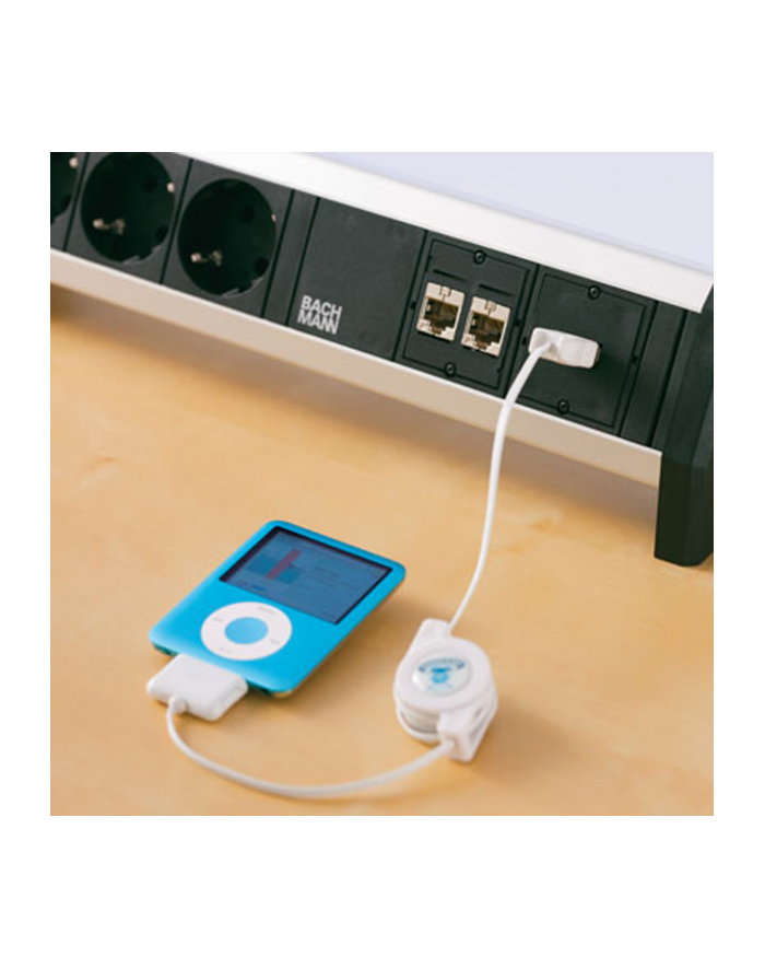 Bachmann DESK 1 3AC outlet(s) Black,Grey główny