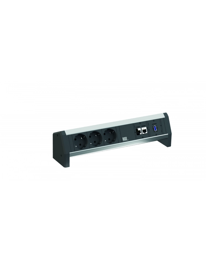 Bachmann DESK 1 3AC outlet(s) Black,Grey główny