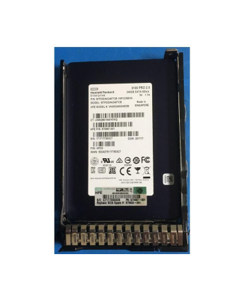 HEWLETT PACKARD ENTERPRISE Dysk SSD HPE 240GB SATA RI SFF SC DS SSD