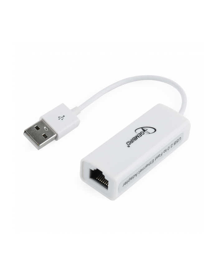 Karta sieciowa Gembird NIC-U2-02 USB 2.0 -> RJ-45 100Mb na kablu główny