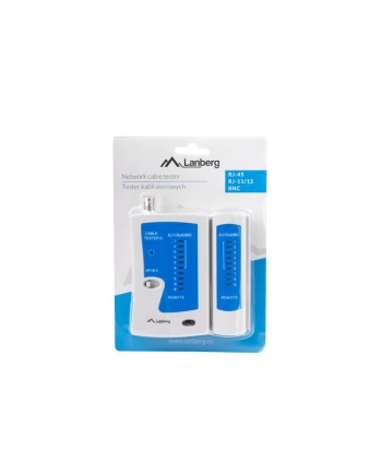 Tester kabli Lanberg NT-0401 RK-45, RJ-12, RJ-11 Coaxial nr 2