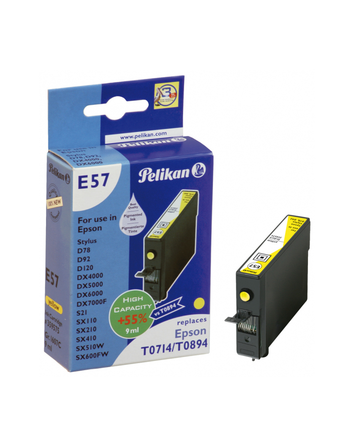 Pelikan Tusz E57 yellow 9ML 359575 główny