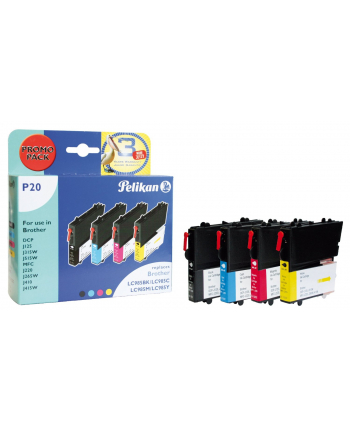 Pelikan Tusz P20 Multipack 4106902