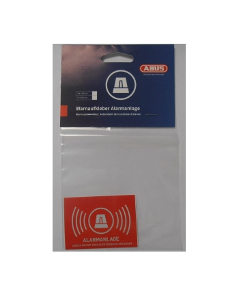 ABUS WarnSticker Alarm -D- 148x105mm nr 1