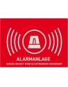 ABUS WarnSticker Alarm -D- 74x52.5mm - nr 3