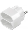 goobay Stromadapt 1Schuko->2Euro white - nr 3