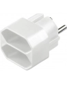 goobay Stromadapt 1Schuko->2Euro white - nr 7