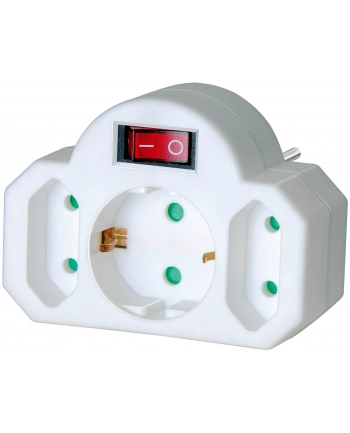 Brennenstuhl Adapterstecker Euro 2+ 1 z On/Off nr 2