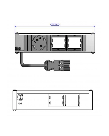 Bachmann CONI 1xKontakt 2xABD