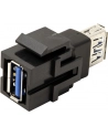 Bachmann USB A/A 3.0 Keystone Moduł black - nr 17