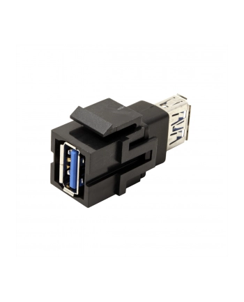 Bachmann USB A/A 3.0 Keystone Moduł black