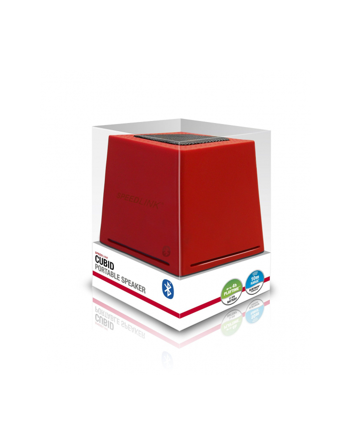 Speedlink CUBID Portable Speaker red główny