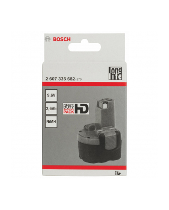 Bosch Akumulator-bateria 9,6V 2,6 Ah NiMH black - 2607335682