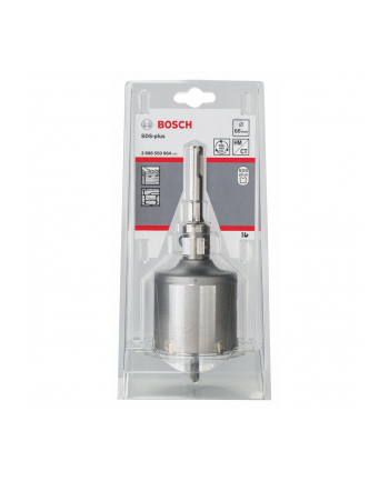 Bosch Zestaw koronek wiertniczych 68mm SDS+ 3 częściowy