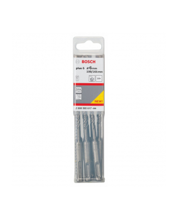 Bosch Wiertła do młotów plus 5 6mm 10 sztuk