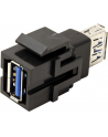 Bachmann USB A/A 3.0 Keystone Moduł black - nr 17