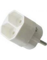 goobay Stromadapt 1Schuko->2Euro white - nr 5