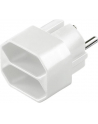 goobay Stromadapt 1Schuko->2Euro white - nr 7