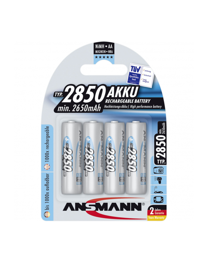 Ansmann 4xAA NM 1.2V/ 2850mAh główny