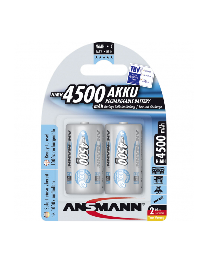 Ansmann maxE 2xC NM 1.2V/ 4500mAh główny